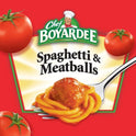 Chef Boyardee Spaghetti and Meatballs, Microwave Pasta, 7.5 Oz. Bowl