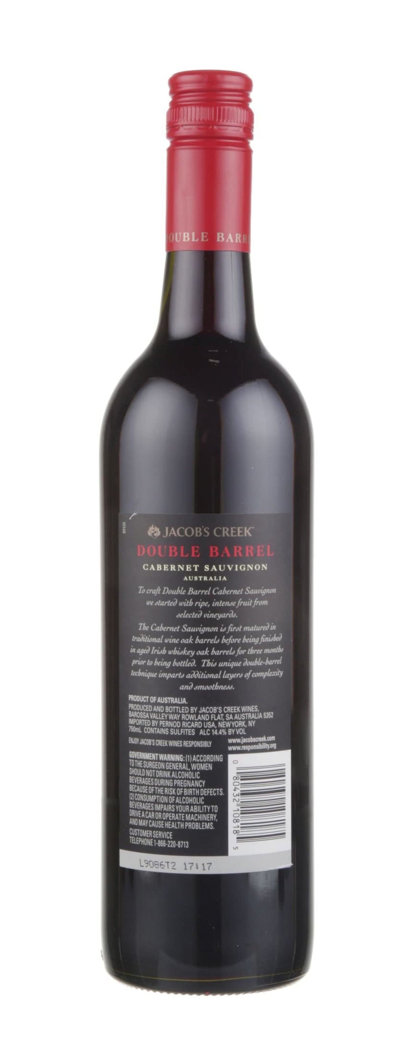 Jacob's Creek Double Barrel Cabernet Sauvignon Red Wine 750mL, 14% ABV