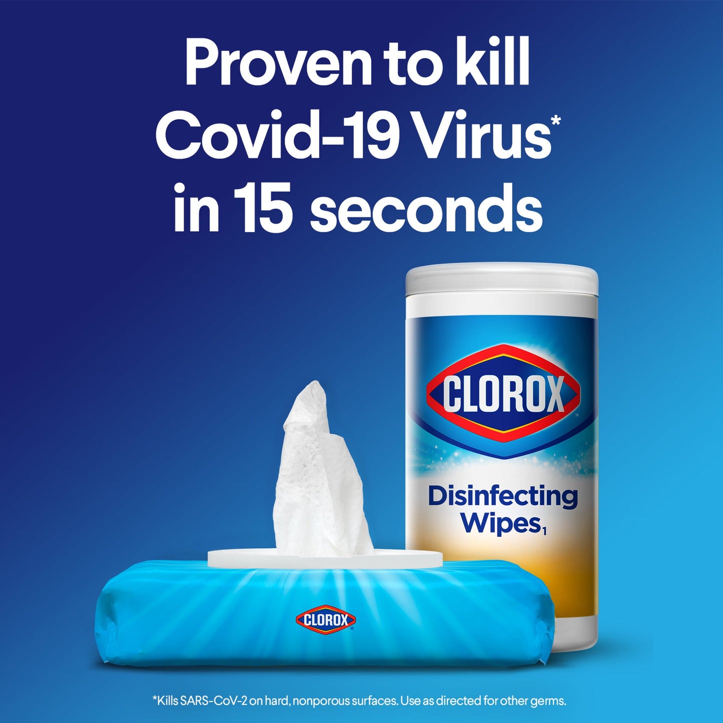 Clorox Disinfecting and Cleaning Wipes, Crisp Lemon and Fresh Scent, 75 Count Each, 3 Pack