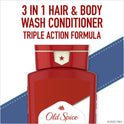 Old Spice High Endurance Men's 3-in-1 Shampoo Conditioner & Body Wash, 24 fl oz