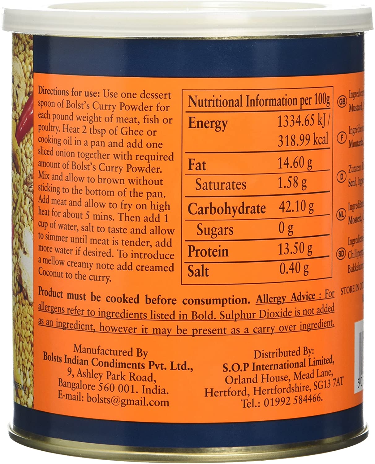 Curry Powder Hot