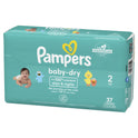 Pampers Baby Dry Diapers Size 2, 37 Count (Select for More Options)