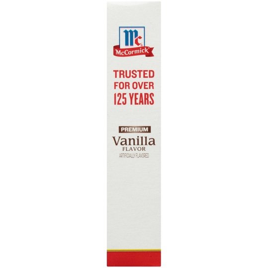 McCormick Premium Vanilla Flavor, 2 fl oz Baking Extracts