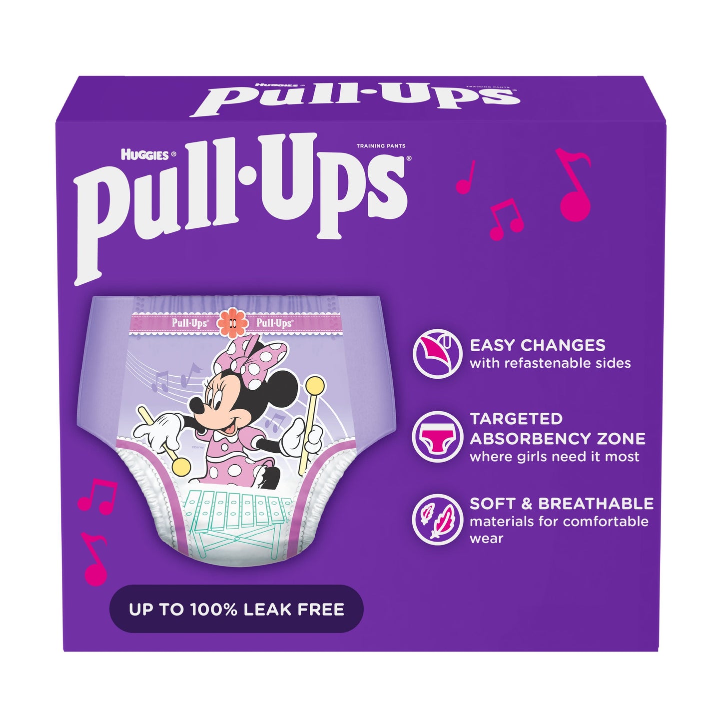 Pull-Ups Girls' Potty Training Pants, 3T-4T (32-40 lbs), 20 Count