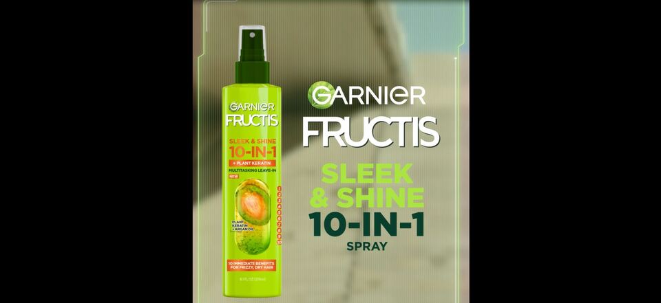 Garnier Fructis Sleek and Shine Smoothing Conditioner with Argan Oil, 33.8 fl oz
