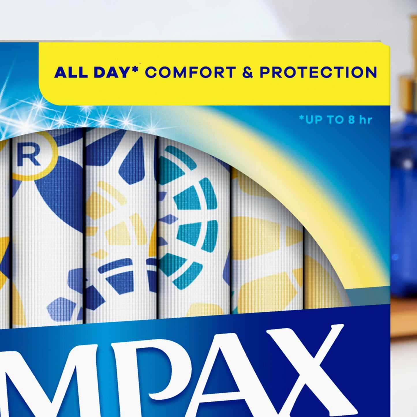 Tampax Pearl Tampons Trio Multipack with LeakGuard Braid, Regular/Super/Super Plus Absorbency, 34 Ct