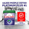 Cascade Platinum Plus Dishwasher Detergent Pacs, Fresh, 28 Count