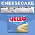Jell-O Cheesecake Artificially Flavored Instant Pudding & Pie Filling Mix, 3.4 oz Box