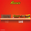 Reese's Milk Chocolate King Size Peanut Butter Cups Candy, Pack 2.8 oz