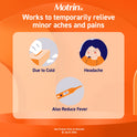 Motrin IB, Ibuprofen 200mg Tablets for Pain & Fever Relief, 225 Ct