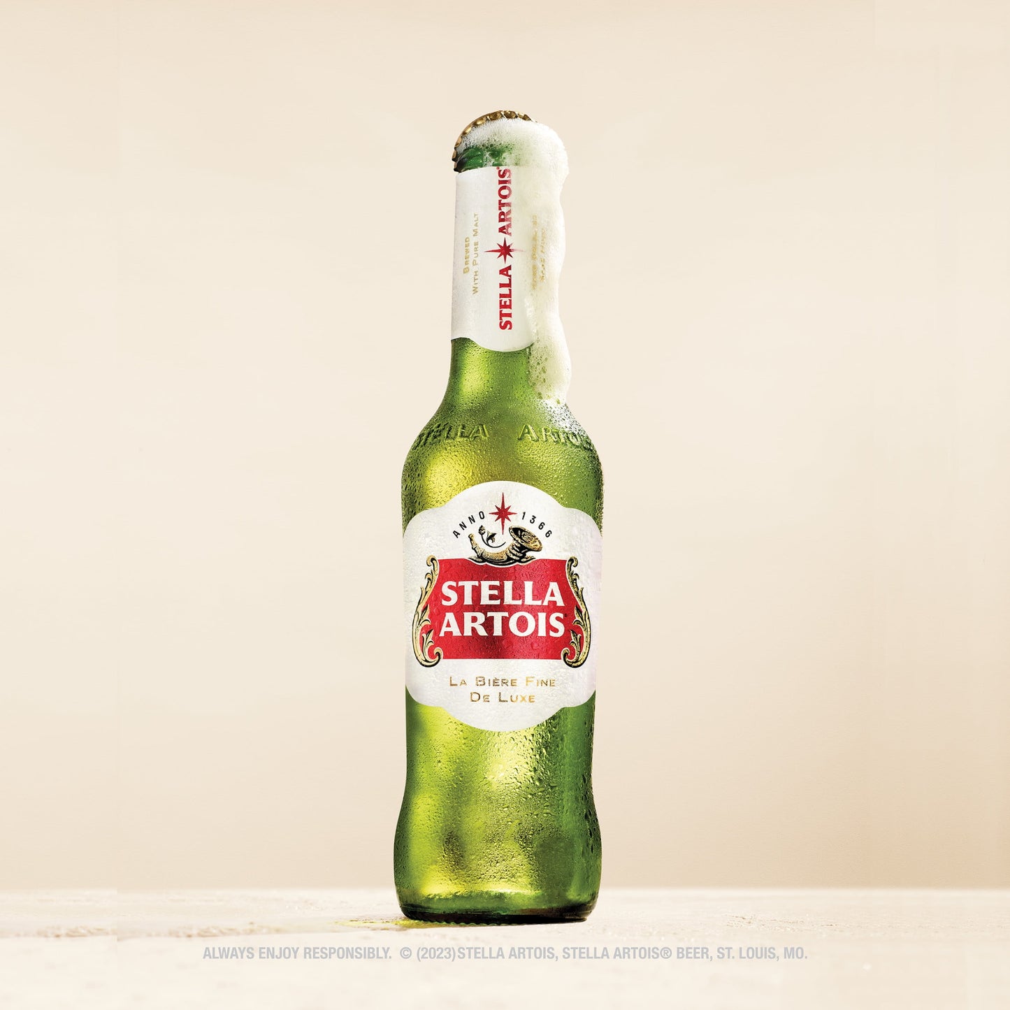 Stella Artois Lager, 12 Pack Beer, 11.2 fl oz Bottles, 5.0% ABV