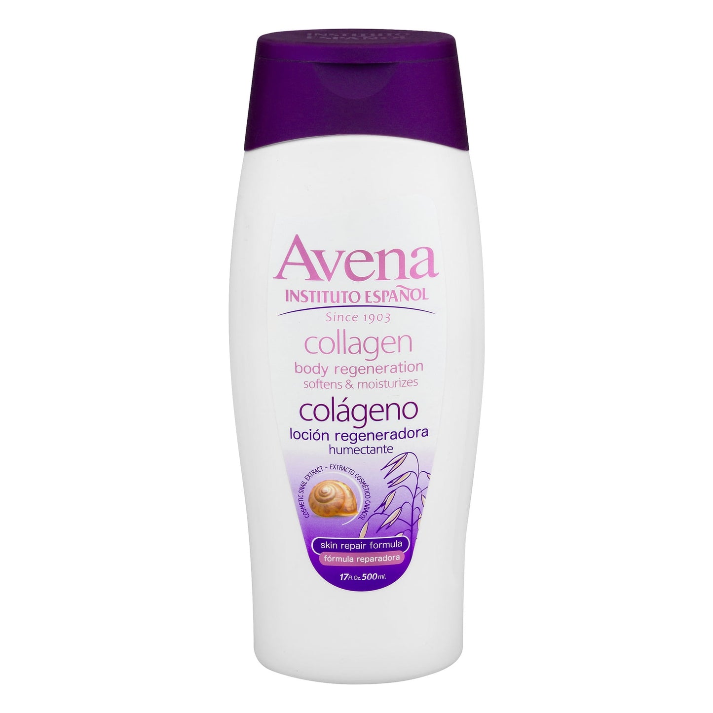 AVENA Collagen Hand & Body Lotion, Softens and Moisturizes, 17 fl. oz.