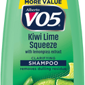 Alberto VO5 Kiwi Lime Squeeze Clarifying Shampoo with Vitamin E & C, for All Hair Types, 16.9 fl oz