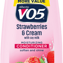 Alberto VO5 Strawberries & Cream Moisturizing Conditioner, for All Hair Types, 16.9 fl oz