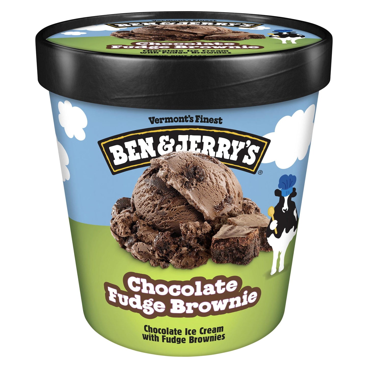 Ben & Jerry's Chocolate Fudge Brownie Ice Cream, 16 oz