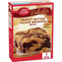 Betty Crocker Delights Peanut Butter Cookie Brownie Bar Mix, 17.2 oz.