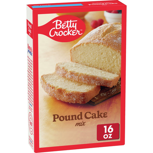 Betty Crocker Pound Cake Mix, 16 oz.