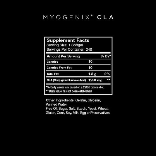 Myogenix CLA 240 Softgels