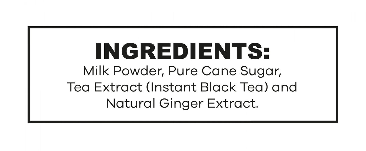 Ginger Instant Chai Tea Latte