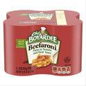 Chef Boyardee Beefaroni Beef Macaroni, Microwave Pasta, 4 Pack, 15 Oz