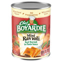Chef Boyardee Mini Beef Ravioli, Microwave Pasta, Canned Food, 15 oz.