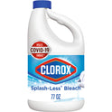 Clorox Splash-Less Liquid Bleach, Regular Scent, 77 fl oz