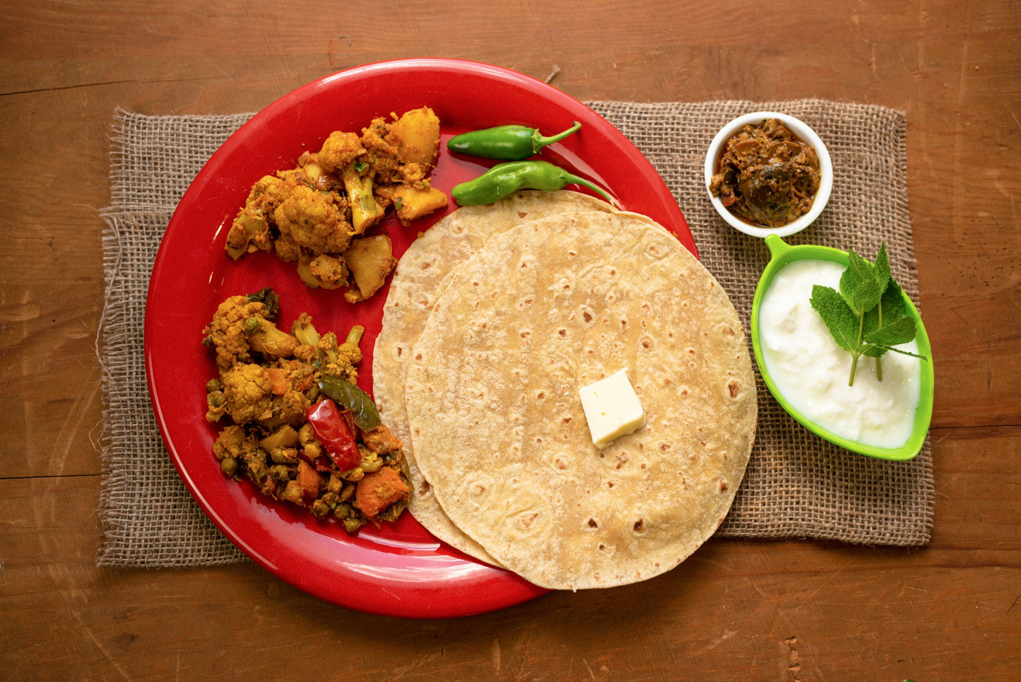 Rumali Roti Plain
