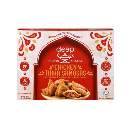 Deep Chicken Tikka Samosas