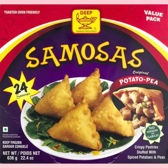 Deep Potato & Peas Samosa