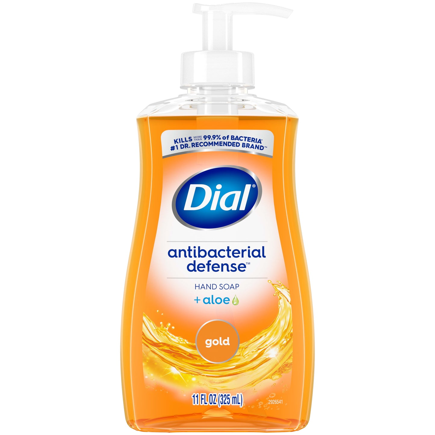 Dial Antibacterial Liquid Hand Soap, Gold, 11 fl oz