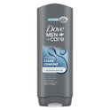 Dove Men+Care Clean Comfort Hydrating Gentle Face and Body Wash, 18 fl oz