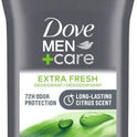 Dove Men+Care Extra Fresh Long Lasting Antiperspirant Deodorant Stick, Citrus, 3 oz