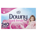 Downy Fabric Softener Dryer Sheets, April Fresh, 240 Ct