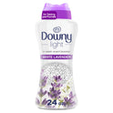 Downy Light Laundry Scent Booster Beads for Washer, White Lavender, 24 oz, with No Heavy Perfumes