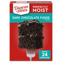 Duncan Hines Classic Dark Chocolate Fudge Cake Mix, 15.25 Oz Box