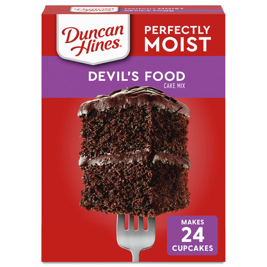 Duncan Hines Perfectly Moist Devil's Food Cake Mix, 15.25 oz