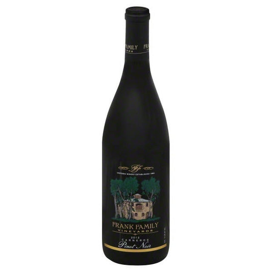 Frank Family Pinot Noir Carnero, California, 750ml Glass Bottle, 14.5% ABV, 5 - 5oz Servings