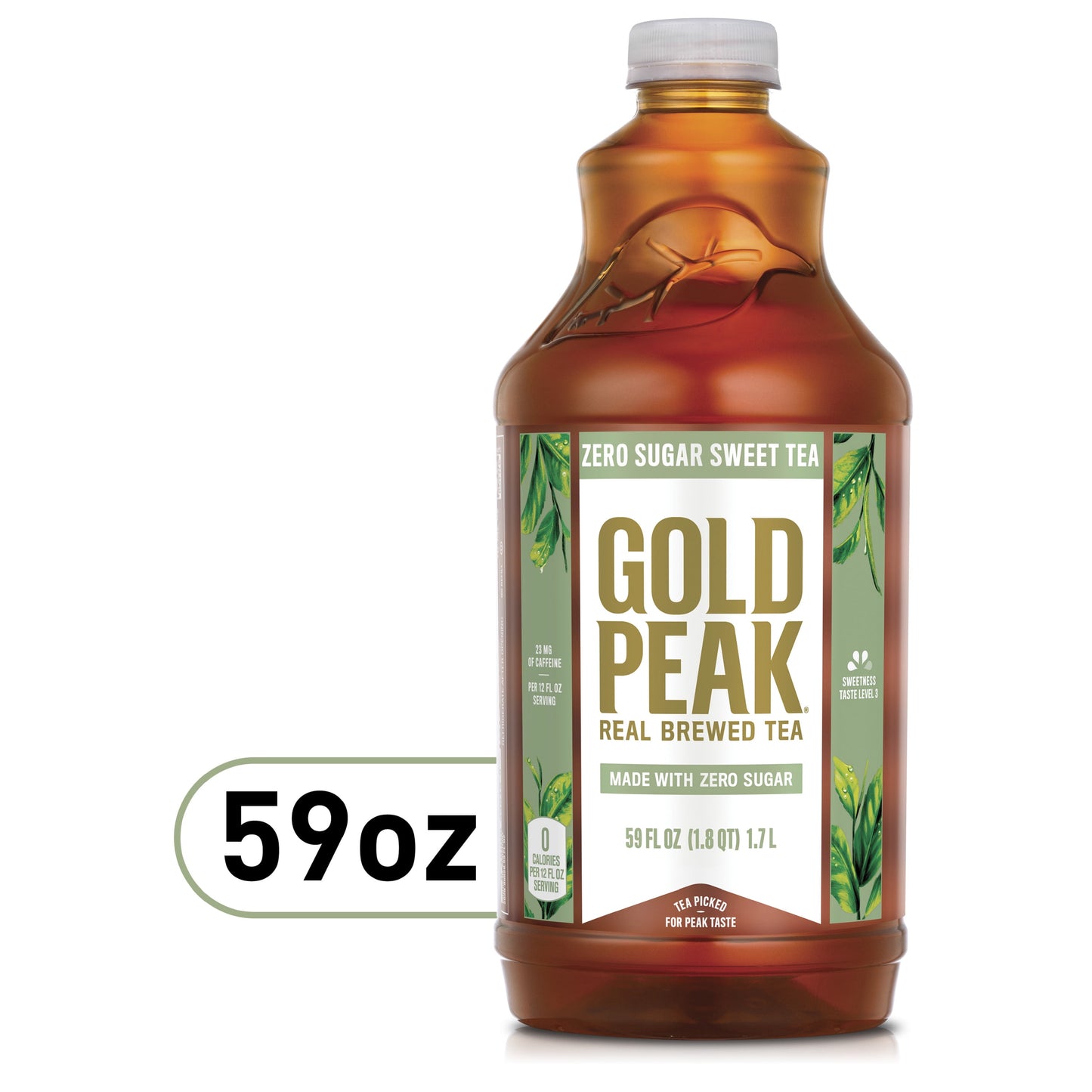 Gold Peak Zero Sugar Sweet Tea, 59 fl oz