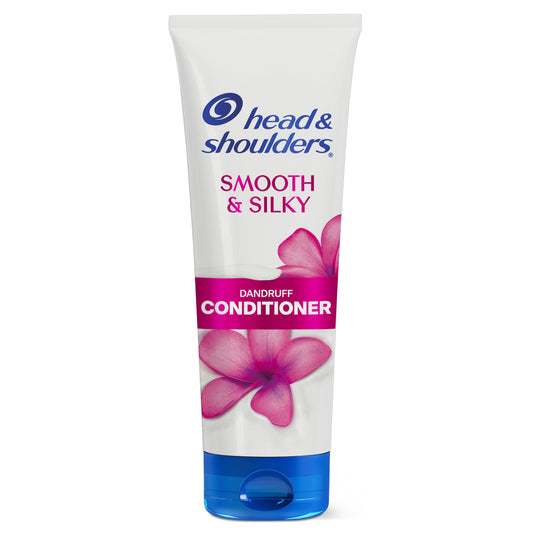 Head and Shoulders Dandruff Conditioner, Smooth and Silky, 10.6 fl oz