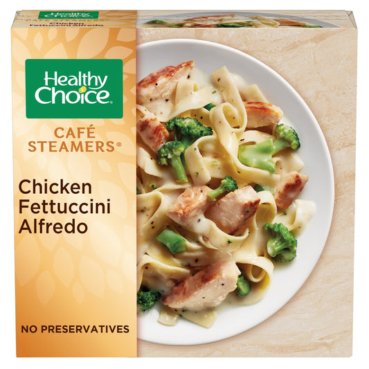 Healthy Choice Café Steamers Chicken Fettuccini Alfredo Frozen Meal, 10 oz