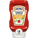 Heinz Tomato Ketchup with No Salt Added, 14 oz Bottle