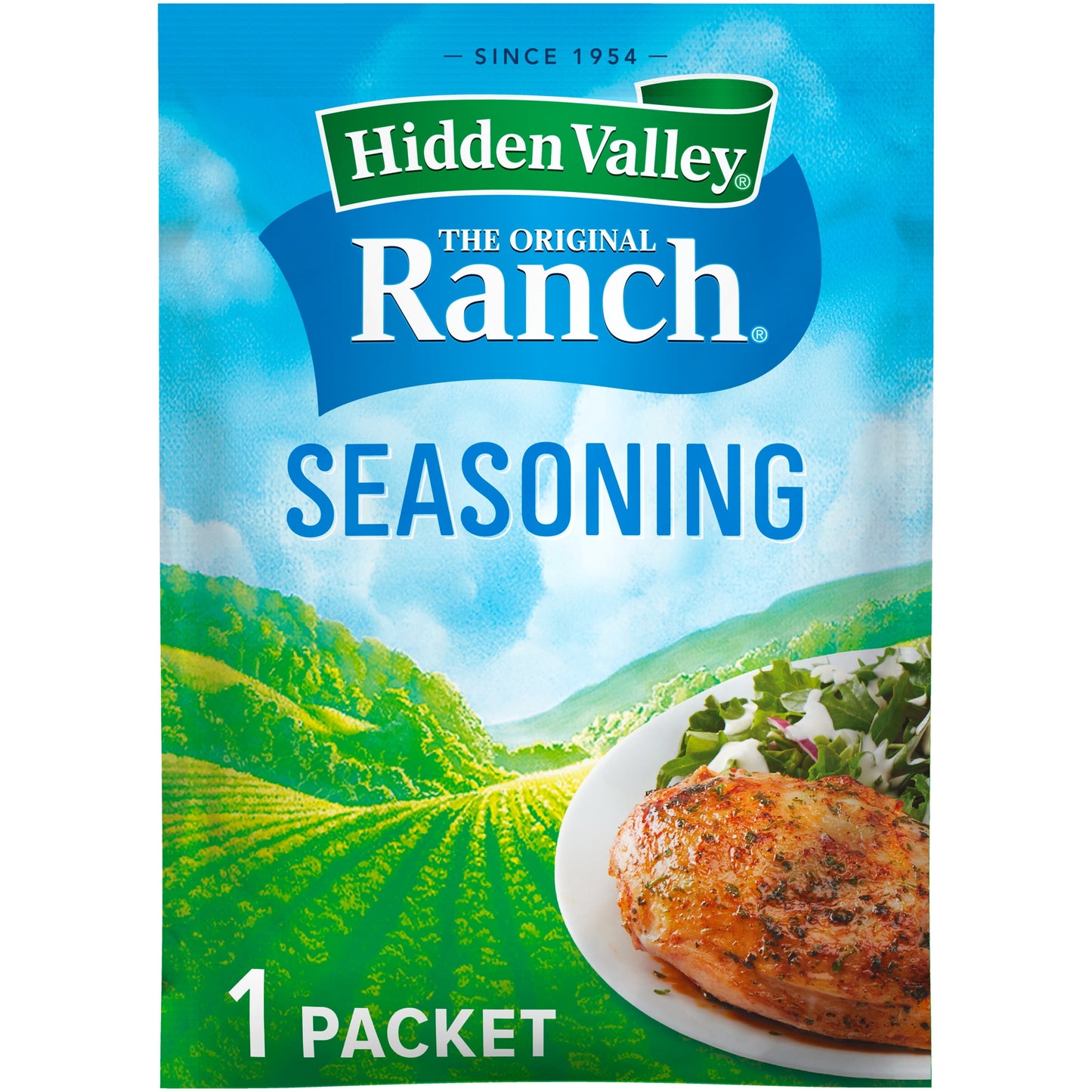 Hidden Valley Gluten Free Original Ranch Salad Dressing and Seasoning Mix, 1 oz