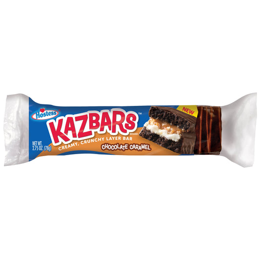 Hostess Brands Hostess Kaz-Bars Chocolate Carmel, Single Serve, 2.75oz