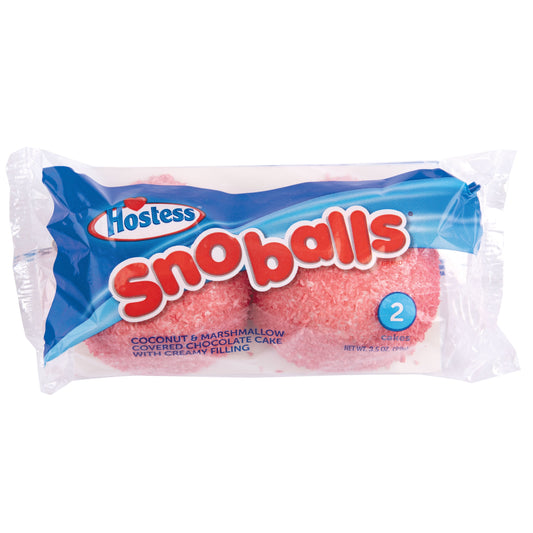 Hostess Snoballs Single Serve, 2 Count, 3.5 oz