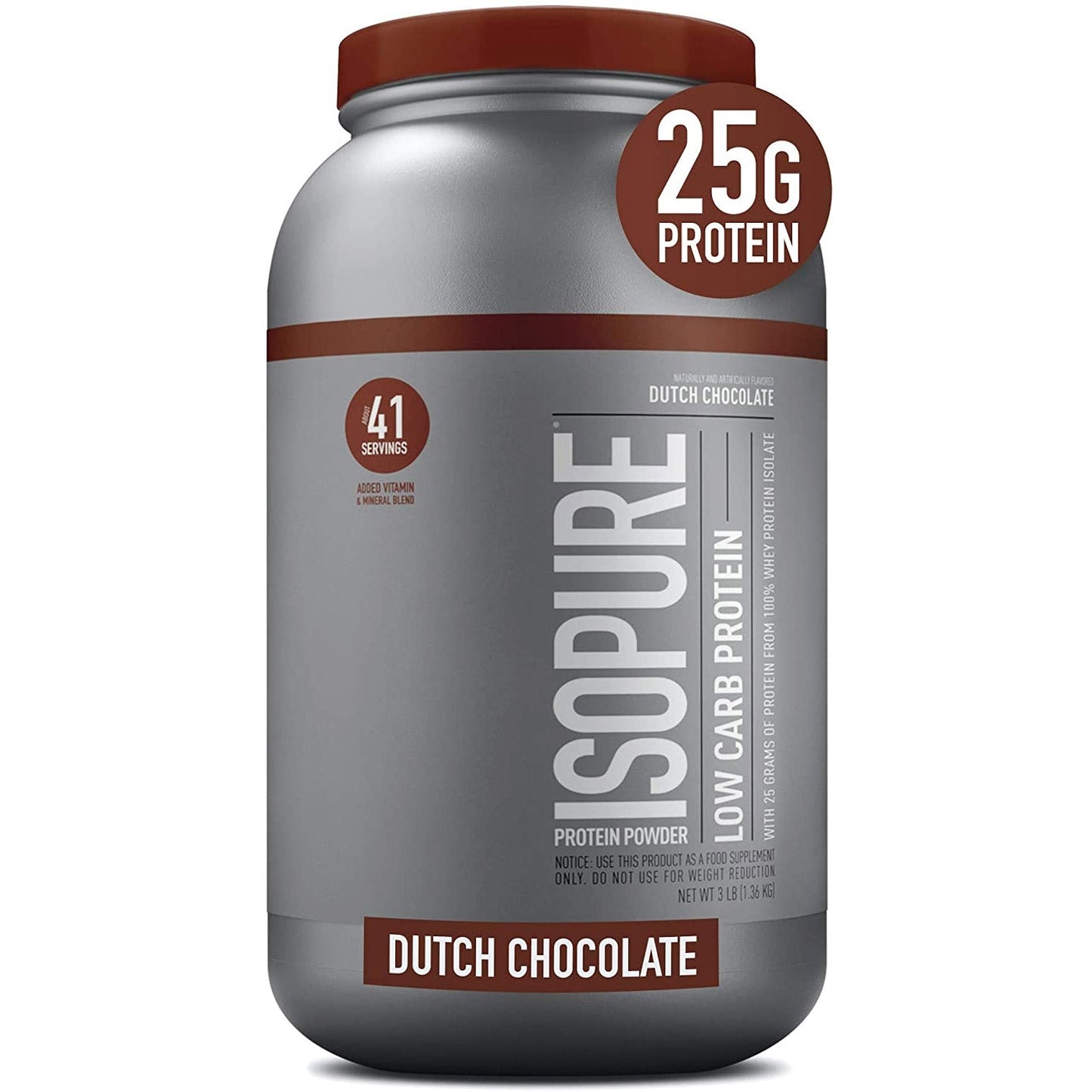 Nature's Best Isopure Zero/Low Carb 3 Lbs.