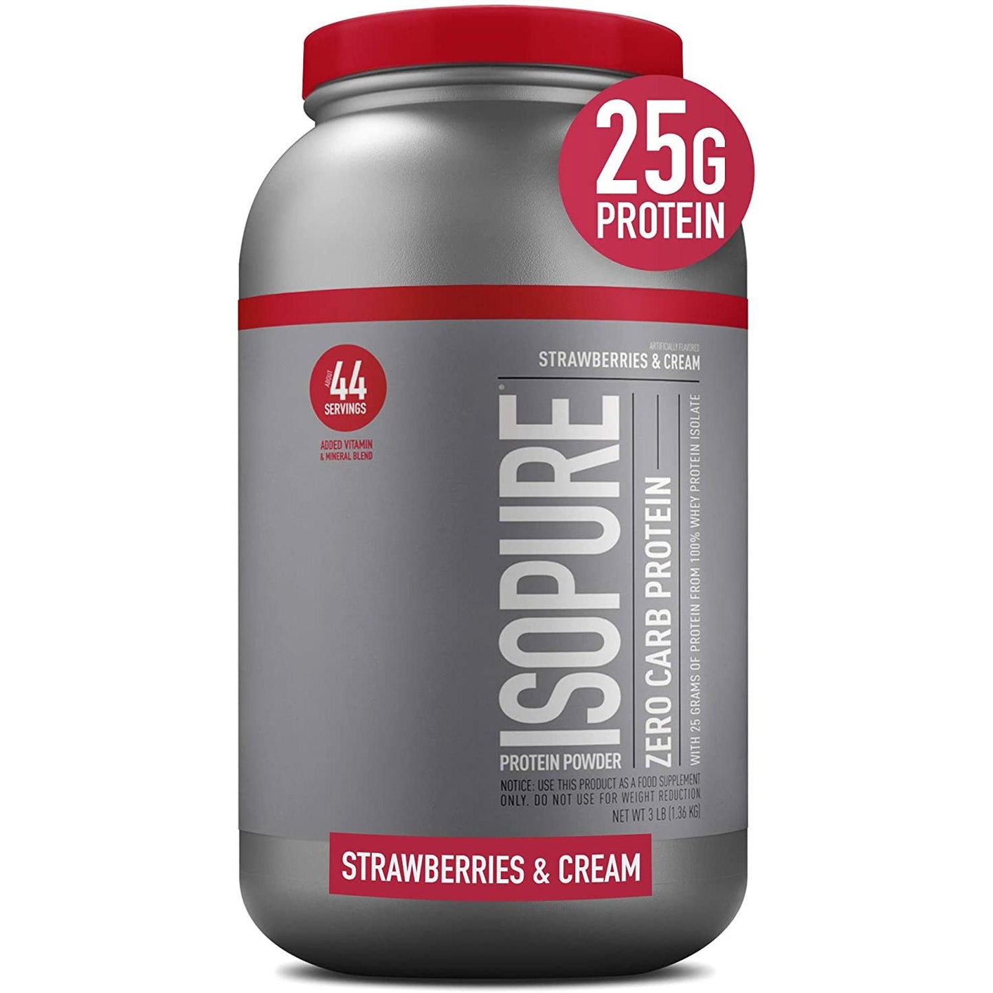 Nature's Best Isopure Zero/Low Carb 3 Lbs.