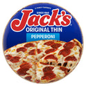 Jack's Frozen Pizza, Pepperoni Original Thin Crust Pizza with Marinara Sauce, 14.4 oz (Frozen)