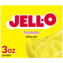 Jell-O Lemon Artificially Flavored Gelatin Dessert Mix, 3 oz Box