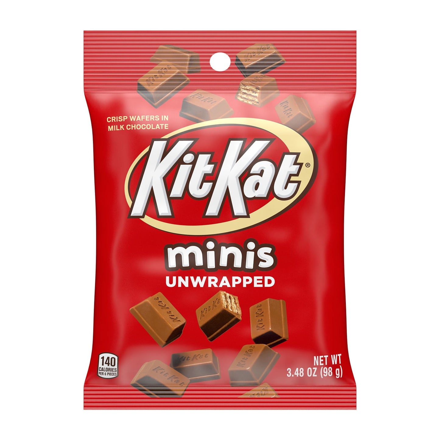 Kit Kat® Minis Milk Chocolate Wafer Candy, Bag 3.48 oz