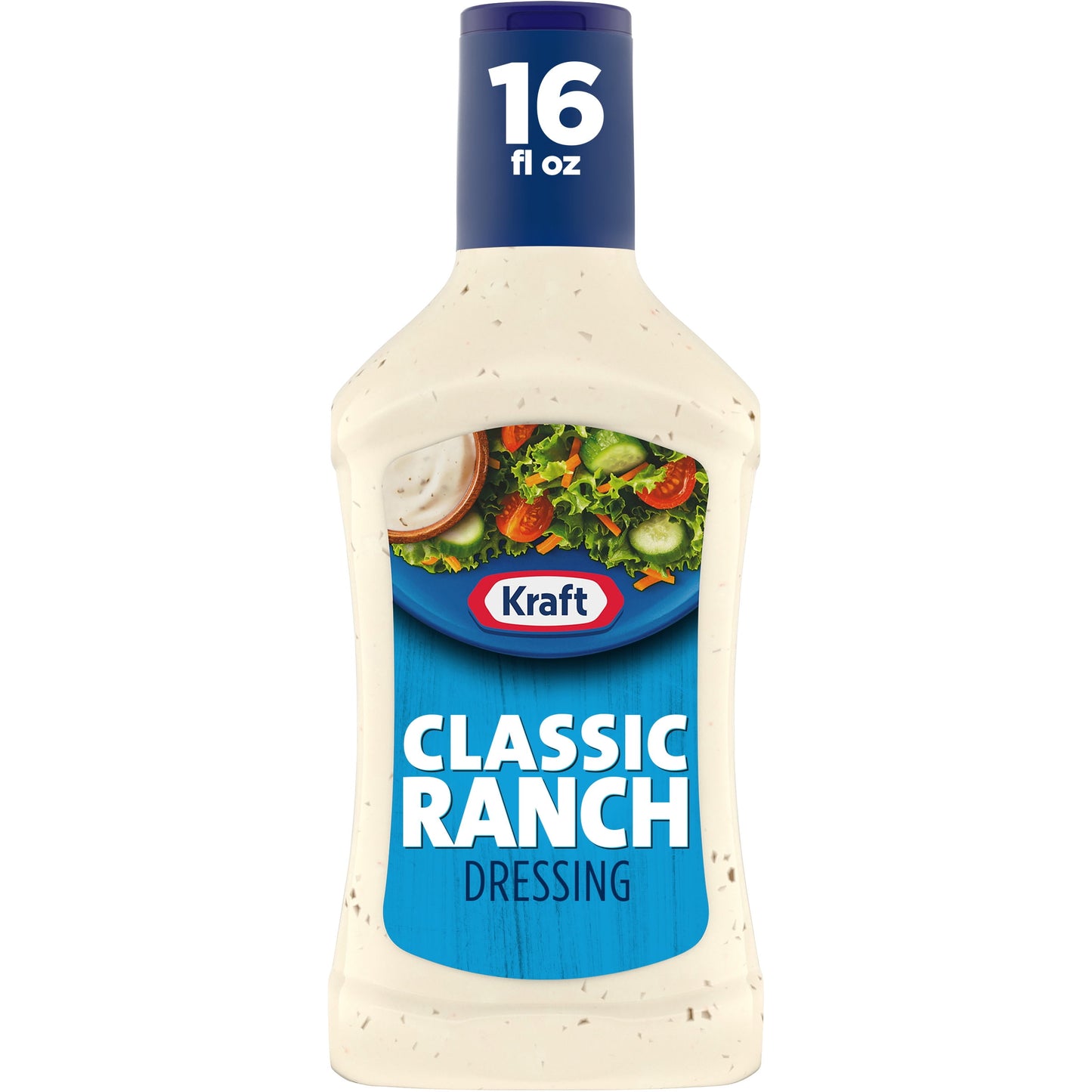 Kraft Classic Ranch Salad Dressing, 16 fl oz Bottle
